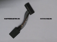 Электрощетка RE54 10х10х28/3х16х23mm вариант-1 сдвоенная прямая с пружиной