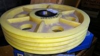 OTIS Отводной блок 430х4х10 ZAA263Р3 (OTIS VTR-13)