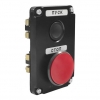ПКЕ 122-2 У2 красный гриб IP54 пластик